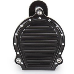 Covingtons Customs Gloss Black Dimpled Billet Aluminum Horn - C1141-B