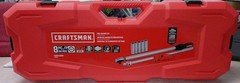Craftsman 8 Pc Tire Change Kit 1/2" Torque Wrench 20-250 ft-lb w/Case CMMT45008