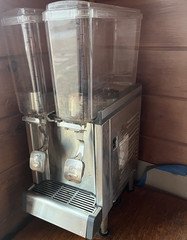 Crathco CS-2E-16 Commercial Cold Beverage Dispenser Dual Container 2 Bowls