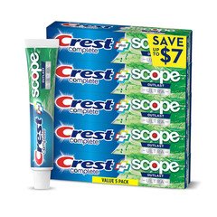 Crest Complete + Scope Outlast Ultra Toothpaste (6.3 oz, 5 pk.)