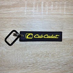 Cub Cadet Keychain Lawn Mower Farm Tractor UTV Embroidered Double Sided Key Fob