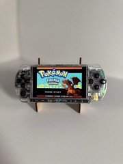 Custom Clear Shell - Emulated - PsP 3000 w/Games- 32Gb Memory