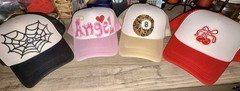 Custom Rhinestoned Trucker Hat