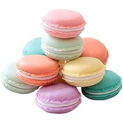 Cute and Colorful Macaron Jewelry Pill Storage Box,Giant 1pc Lilac