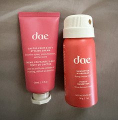 dae Cactus Fruit 3-in-1 Styling Cream + Sunsetter Hairspray Travel Set
