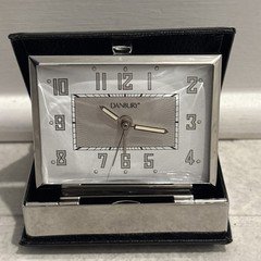 Danbury Mint Black Book Travel Clock Things Remembered Ecclesiastes (NWOT)