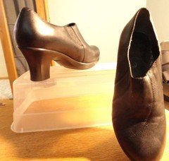Dansko Bennett Black Nappa Leather Slip On Pumps Size 38 US 7.5