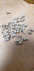 Data plate rivets Qty 10 inspection hole plugs alternator generator starter ID 