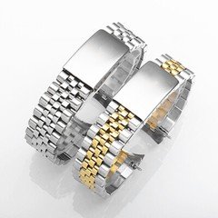 Datejust Stainless Steel Watch Strap Metal Bracelet Fits Rolex 13 17 18 19 20 21