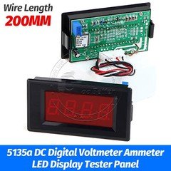 DC Digital 3 1/2 Digit Voltmeter Ammeter LED Display Tester Panel 0-1000V 1000A