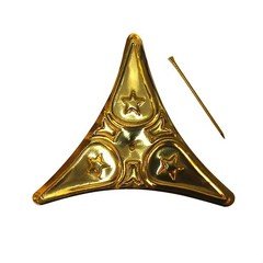 Decorative Star Dust Corner For Stair Steps with Polished Brass