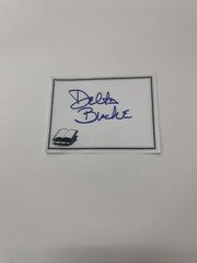 Delta Burke American Actress Signed Bookplate Autographed New