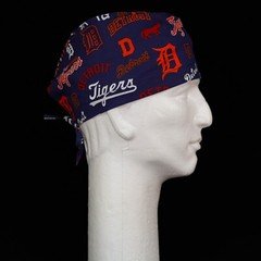 Detroit Tigers Vintage Theme Scrub Hat