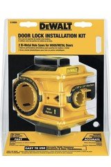 DeWalt D180004 Door Lock Installation Kit Bi-Metal Hole Saws Wood Metal New
