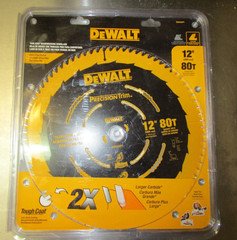 Dewalt DW3232PT  12" 80T Trim Saw Blade