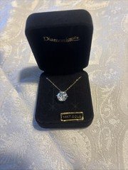 Diamonique Pendant Necklace