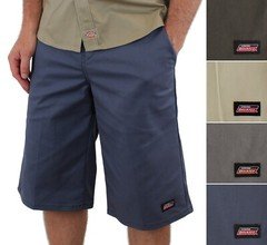Dickies Men's Utility Shorts, Everyday Five-Pocket Design, 13" Inseam Shorts