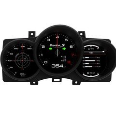 Digital LCD Instrument Cluster Speedometer Dashboard Panel For Porsche Macan 95B