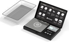 Digital Pocket Gram Scale 500G X 0.01G High Precision with Tray, Weighs Small Fo