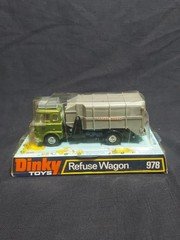 DINKY SUPERTOYS REFUSE WAGON - No. 978 - 1973  Bedford City Truck England