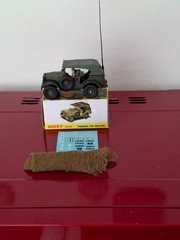 DINKY TOY FRANCE NO 810 DODGE WC56 COMMAND CAR IN MINT ORIGINAL CONDITION