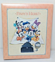 Disney Baby Memory Photo Album Keepsake Record Book First 5 Years Hallmark New