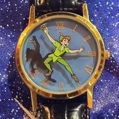 Disney Peter Pan Shadow Watch Vintage LE 0730/7500 Ready To Wear / See Video