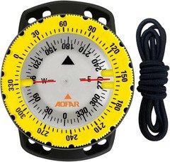Dive Compass AF-Q60B Waterproof Compact Drawstring for Sailing and Diving