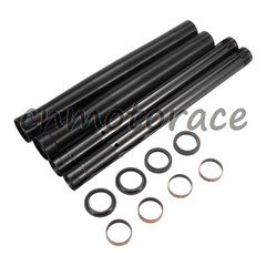 DLC Black Set Front Fork Tubes Stanchion For SUZUKI GSX-R1000 GSXR1000 2009-2011