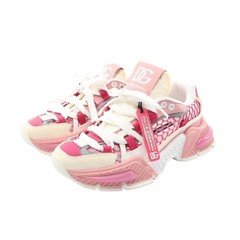 Dolce&Gabbana Dolce & Gabbana Airmaster Leather Suede Fabric Sneaker - DUTY FREE
