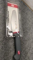 Don 1141930 Dexsteel Sofgrip 6" Scalloped Utility Knife  Dexter 30169 Gray    X1