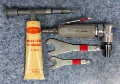 DOTCO 90 Degree Right Angle Die Grinder 12,000 RPM Model 10L1200B w/Grease gun