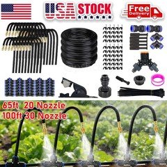 Drip Irrigation Kit Garden Irrigation System Plant Lawn Watering Drip Adjustable