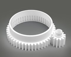 Drive gear replacement part suitable for Kärcher sweeper (km700...etc.)