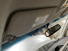 Driver Left Sun Visor Illuminated Fits 11-14 SIENNA 349264