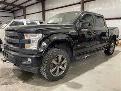 Driver Sun Visor Crew Cab With Sunroof Fits 15-17 FORD F150 PICKUP 1113090