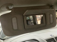 Driver Sun Visor VIN J 11th Digit Limited Illuminated Fits 07-17 ACADIA 326371