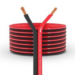 DS18 SW-18GA-100RB Ultra Flex Speaker Wire Red and Black 100FT