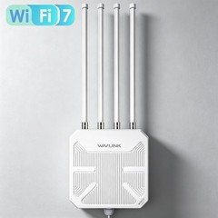 Dual-Band BE5100/BE3600 WiFi 7 Gigabit Router Indoor Outdoor High Speed Repeater