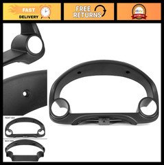 Dual Gauge Cluster Bezel for 1996-2000 Honda Civic - 52mm-60mm Fit, Easy Install