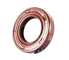 EAI 20x47x7mm FPM/FKM Oil Shaft Rotary Seal w/ Stainless Steel Spring Dbl Lip
