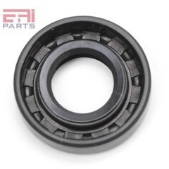 EAI Metric Oil Shaft Seal 15X30X7mm Dust Grease Seal TC Double Lip w/ Spring