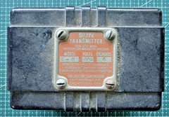 EARLY Vintage Sun Tachometer Transmitter E-8 MAG 6 cylinder Tall Case E8