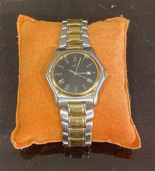 EBEL 1911 Two-Tone 18K Gold & Stainless Steel Quartz Watch - Ref 167902 - Box & 