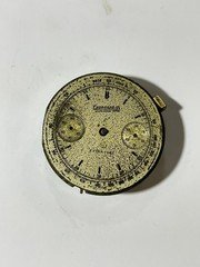 Eberhard extra fort valjoux movement caliber 65 breguet spiral rare to find