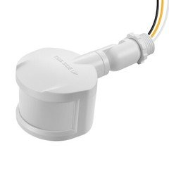 EDISHINE Motion Sensor, Automatic Dusk to Dawn,  Adjustable Delay Time & Detecti