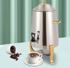 Electric Coffee Urn and Hot Beverage Dispenser Stainless Steel Coffee Chafer