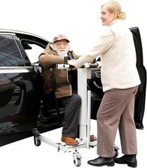 Electric Patient Lift, Transfer Chair Lift Aid for Disabled, Portable -80% NEW