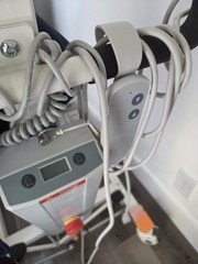 Electric Patient Lift Transfer Hoyer Lift Richmat HJC17 with Hand Control & Slin