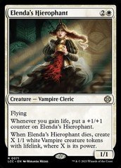 Elenda's Hierophant 71 R Normal LCC MTG NM